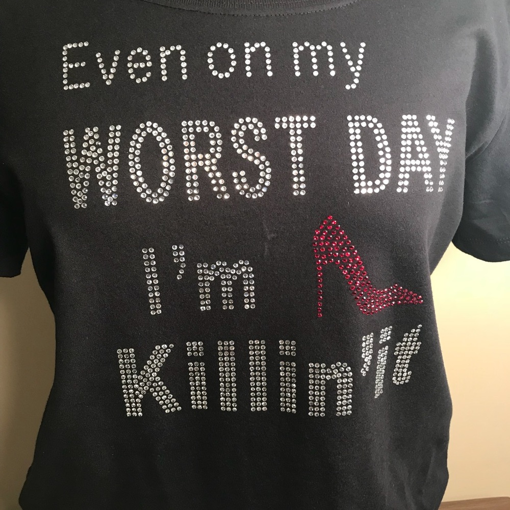 Rhinestone Tee